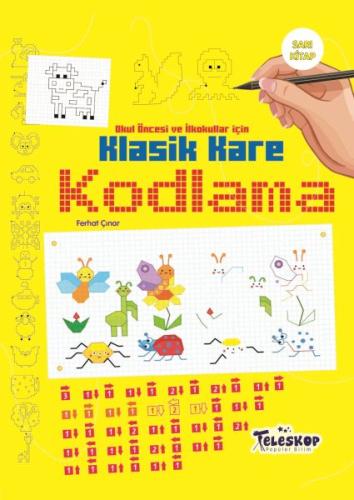 Klasik Kare Kodlama Sarı Kitap