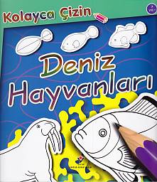 Kolay Çizin - Deniz Hayvanları