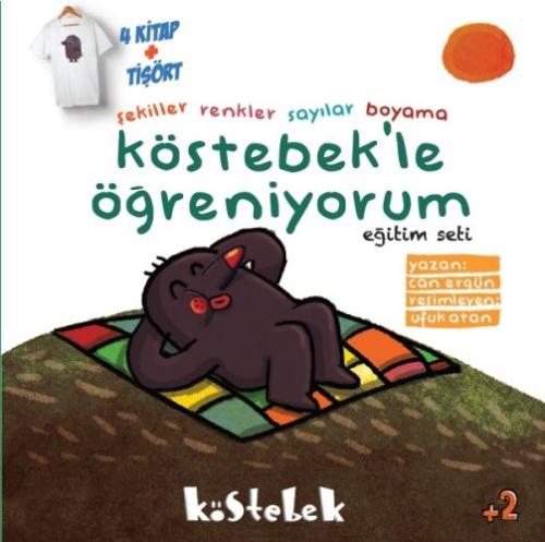 Köstebek'le Öğreniyorum Seti (4 Kitap+Tişört)