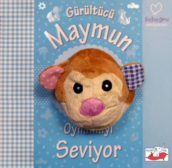 Kuklalı Kitaplar - Gürültücü Maymun Oynamayı Seviyor