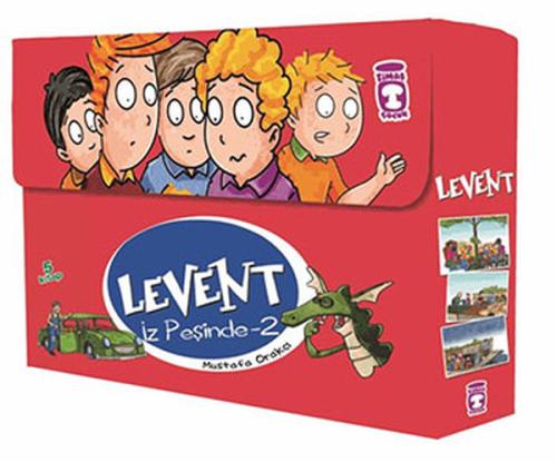 Levent İz Peşinde - 02 Set (5 Kitap Takım)