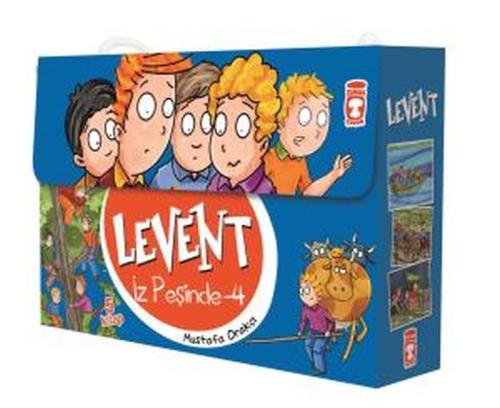 Levent İz Peşinde - 4 Set (5 Kitap)