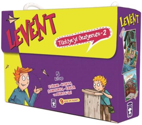 Levent Türkiye'yi Geziyorum - 2 (5 Kitap Takım)