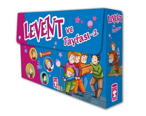 Levent ve Tayfası - 02 Set (5 Kitap Takım)