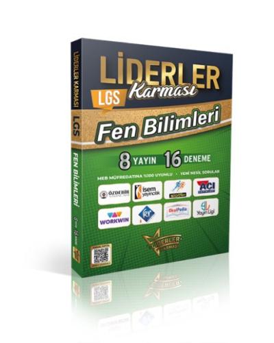 Liderler Karması Lgs Fen Bilimleri Denemeleri 8 Yayın 16 Deneme