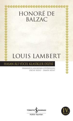 Louis Lambert - Hasan Ali Yücel Klasikleri