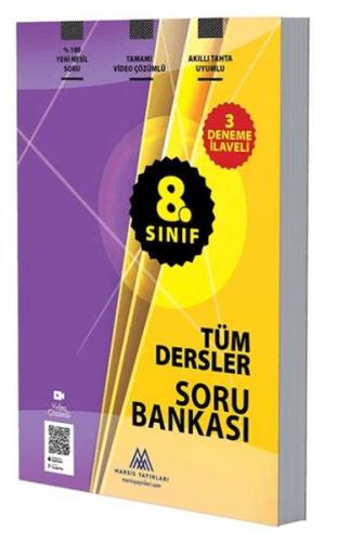 Marsis Yayınları 8. Sınıf Tüm Dersler Soru Bankası