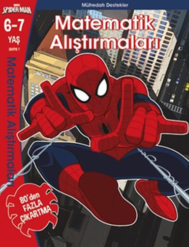 Marvel Spider- Man Matematik Alıştırmaları 6-7 Yaş