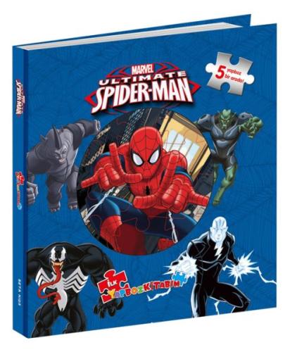 Marvel Ultimate Spider-Man İlk Yapboz Kitabım (5 Yapboz Birarada)