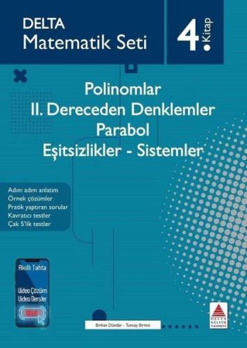 Matematik Seti 4.Kitap - Polinomlar-2. Dereceden Denklemler - Parabol 