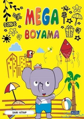 Mega Boyama Sarı Kitap