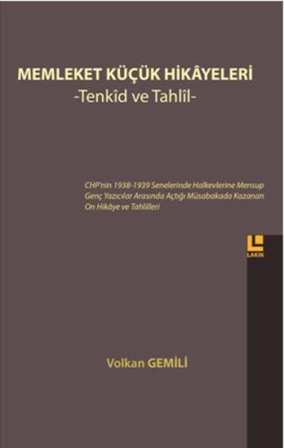 Memleket Küçük Hikayeleri -Tenkid ve Tahlil