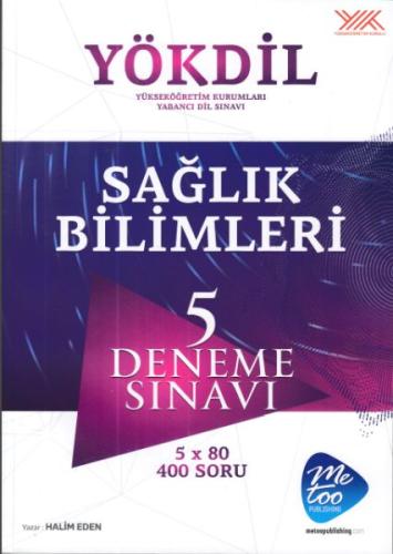 MeToo Publishing YÖKDİL Sağlık Bilimleri 5 Deneme Sınavı (Yeni)