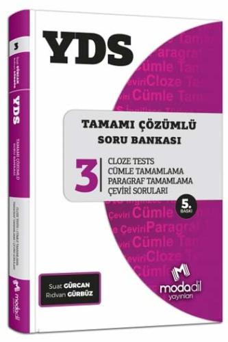 Modadil YDS Tamamı Çözümlü Modüler Soru Bankası Serisi 3 (Yeni)