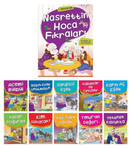 Nasrettin Hoca Fıkraları(10 Kitap+Soru Kitapçığı)