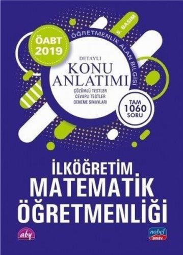 Nobel 2019 ÖABT İlköğretim Matematik Öğretmenliği Detaylı Konu Anlatım