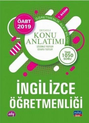 Nobel 2019 ÖABT İngilizce Öğretmenliği Detaylı Konu Anlatımı (Yeni)