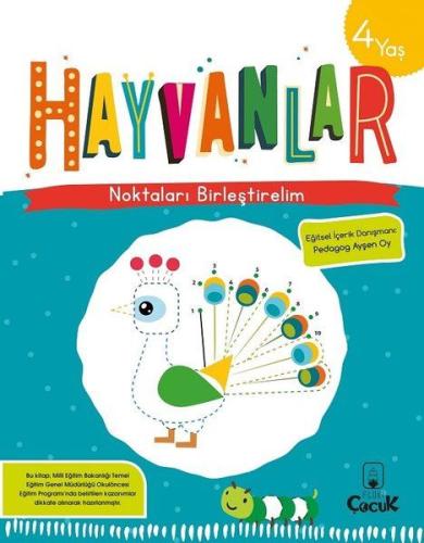 Noktaları Birleştirelim - Hayvanlar 4 Yaş