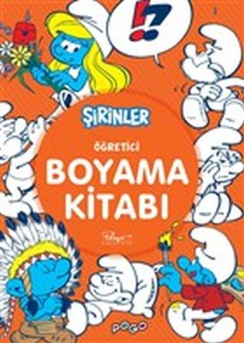 Öğretici Boyama Kitabı - Şirinler