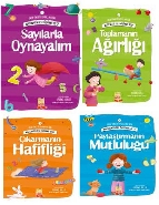 Okul Öncesi Çocuklar İçin Matematiksel Düşünme Seti (4 Kitap)