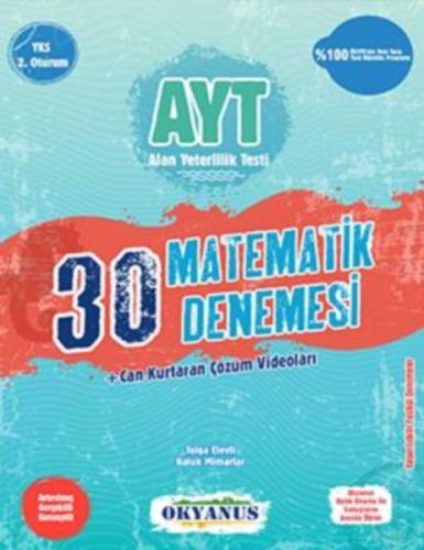 Okyanus AYT 30 Matematik Denemesi (Yeni)