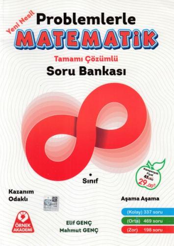 Örnek Akademi 8. Sınıf Problemlerle Matematik Tamamı Çözümlü Soru Bank