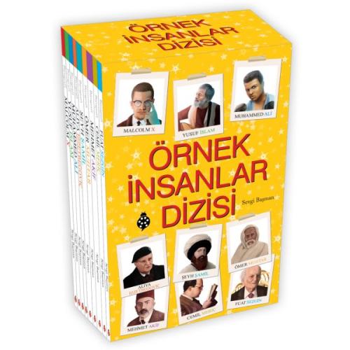 Örnek İnsanlar Dizisi Seti - (9 Kitap Kutulu)