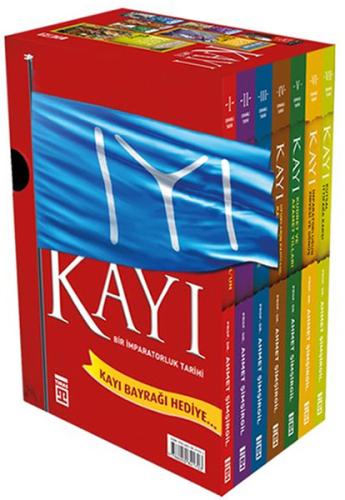 Osmanlı Tarihi Kayı Seti - 7 Kitap Takım Kayı Bayrağı Hediyeli