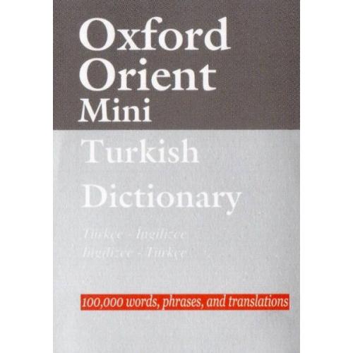 Oxford Orient Mini Turkish Dictionary