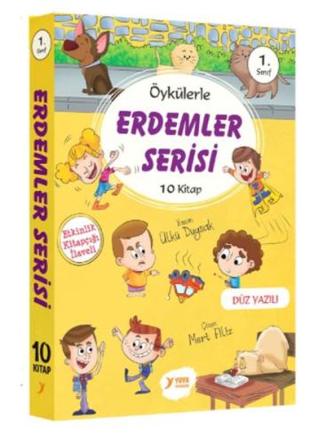 Öykülerle Erdemler Serisi 1. Sınıf 10 Kitap