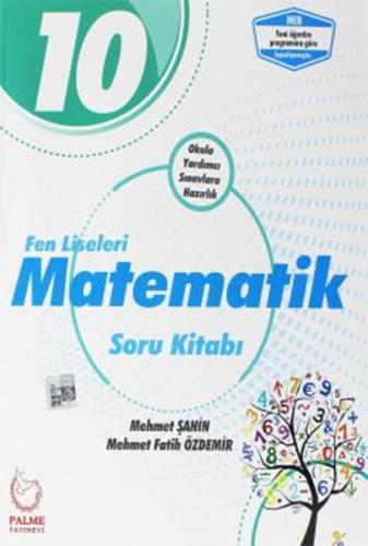 Palme 10.Sınıf Fen Liseleri Matematik Soru Kitabı (Yeni)