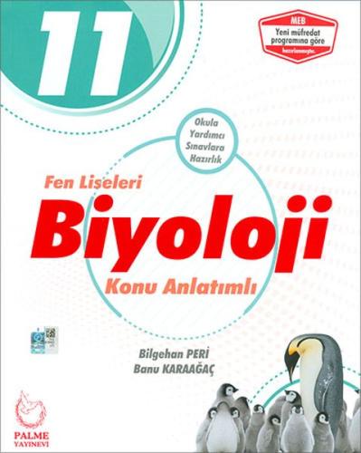 Palme 11.Sınıf Fen Liseleri Biyoloji Konu Anlatımlı (Yeni)