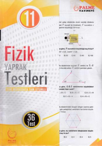 Palme 11. Sınıf Fizik Yaprak Test (Yeni)