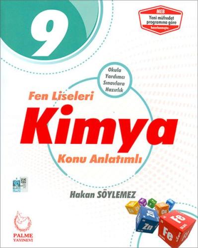 Palme 9.Sınıf Fen Liseleri Kimya Konu Kitabı (Yeni)