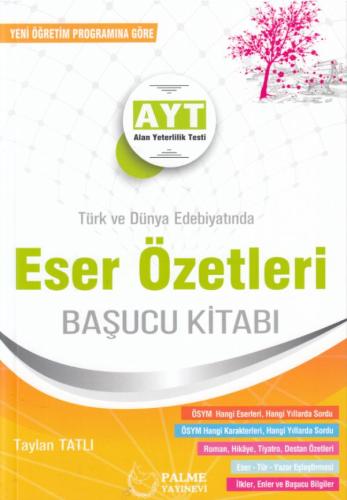 Palme AYT Eser Özetleri Başucu Kitabı (Yeni)