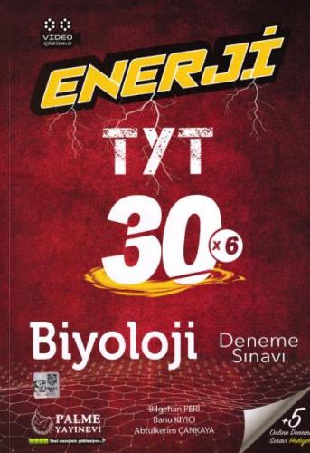 Palme TYT Biyoloji Enerji 30 Deneme Sınavı