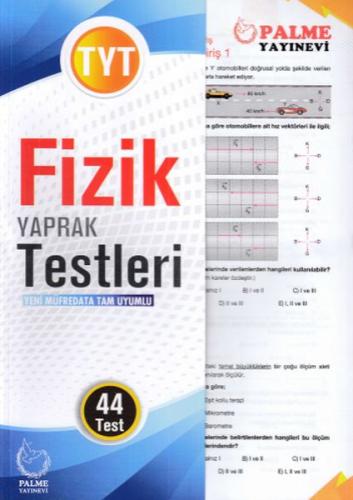 Palme TYT Fizik Yaprak Testleri (Yeni)