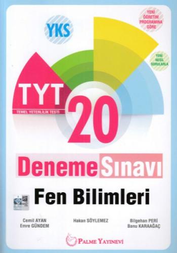 Palme YKS-TYT Fen Bilimleri 20 Deneme Sınavı (Yeni)