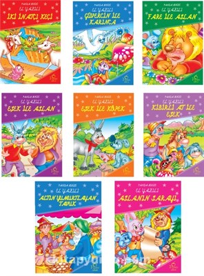 Panda El Yazılı Set (8 Kitap)