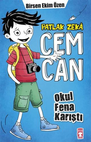 Patlak Zekâ Cemcan 1 - Okul Fena Karıştı (Ciltli)