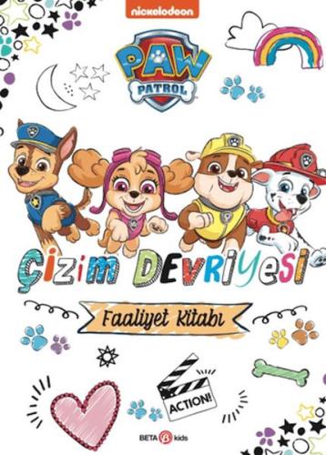 PAW Patrol - Çizim Devriyesi Boyama Kitabı