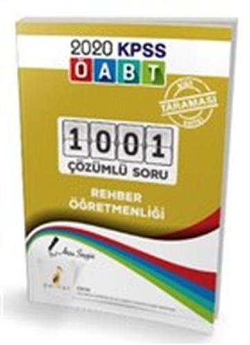 Pelikan 2020 ÖABT Rehberlik Öğretmenliği 1001 Çözümlü Soru (Yeni)