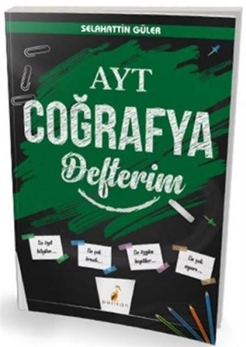 Pelikan 2021 AYT Coğrafya Defterim