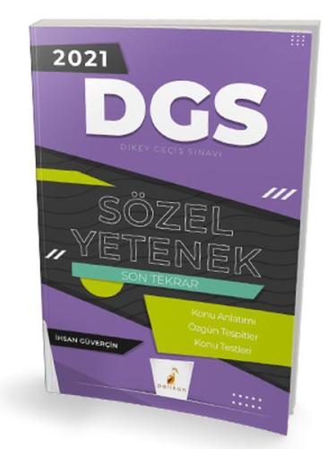 Pelikan 2021 DGS Sözel Yetenek Son Tekrar Konu Anlatımı