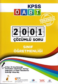 Pelikan KPSS-ÖABT Sınıf Öğretmenliği 2001 Çözümlü Soru