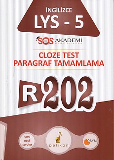 Pelikan R202 İngilizce LYS 5 Cloze Test Paragraf Tamamlama