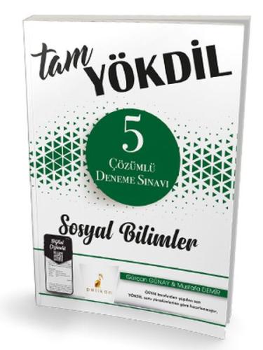 Pelikan Tam YÖKDİL Sosyal Bilimler Dijital Çözümlü 5 Deneme Sınavı