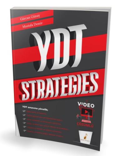 Pelikan YDT Strategies Video Çözümlü Soru Bankası