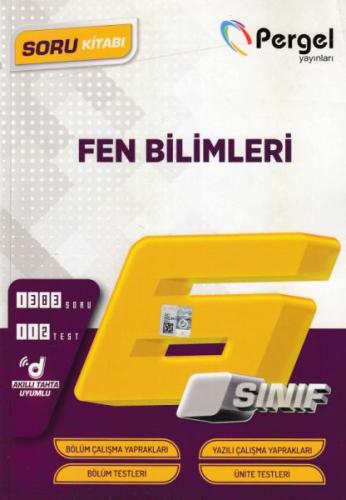 Pergel 6. Sınıf Fen Bilimleri Soru Kitabı (Yeni)