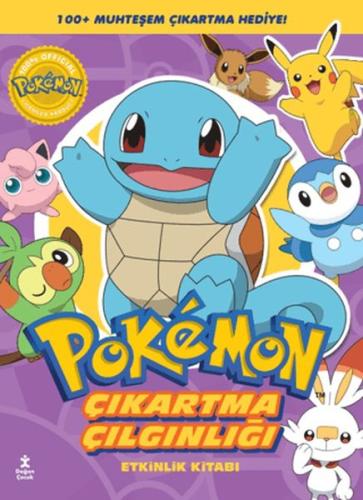 Pokemon - Squirtle Çıkartma Çılgınlığı Etkinlik Kitabı